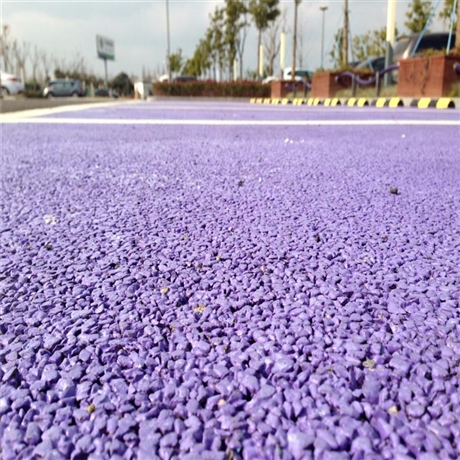 大理市透水混泥土材料 彩色透水混凝土 压模地坪