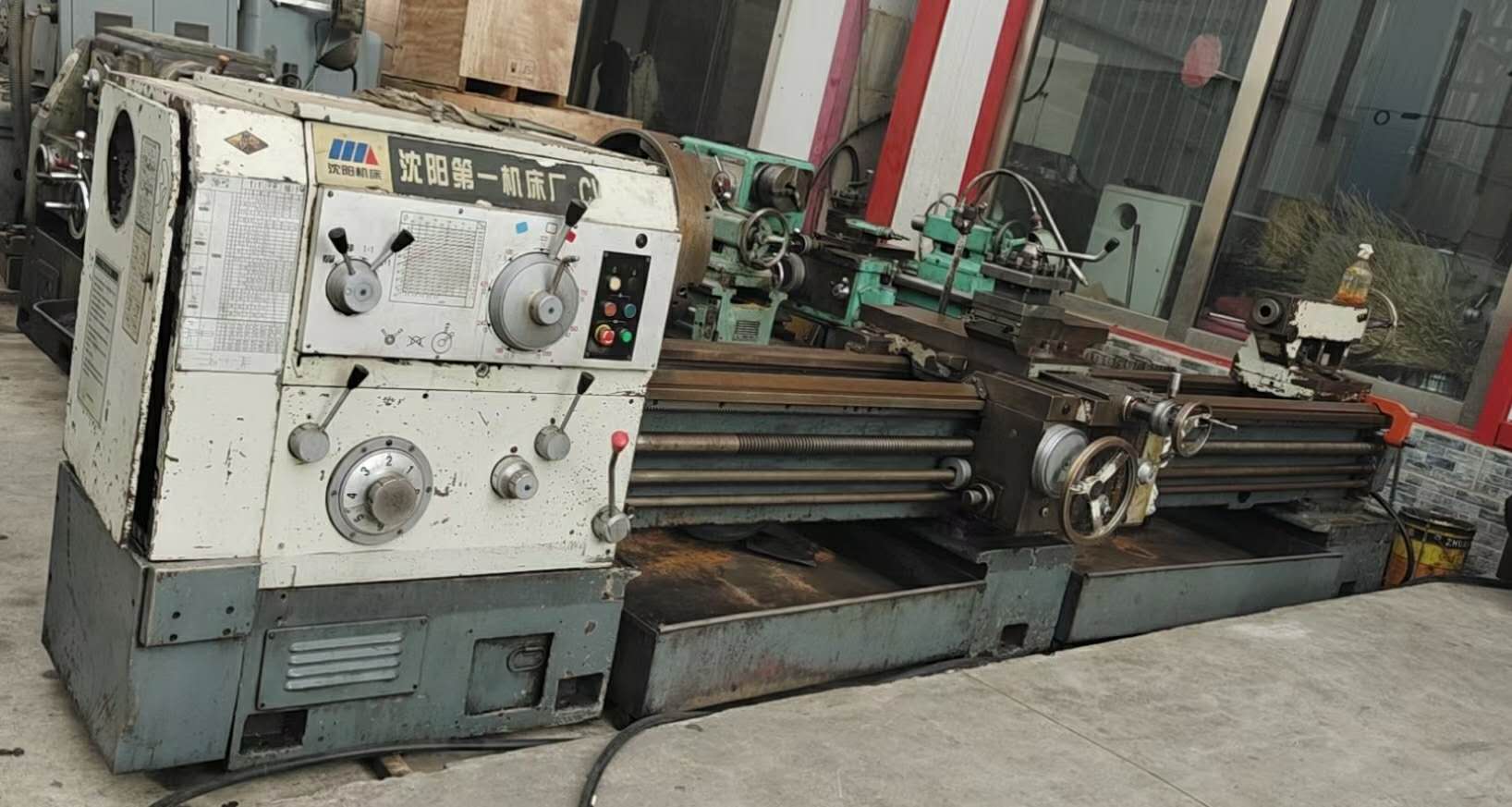转让二手沈阳cw6163x3米卧式车床二手车床