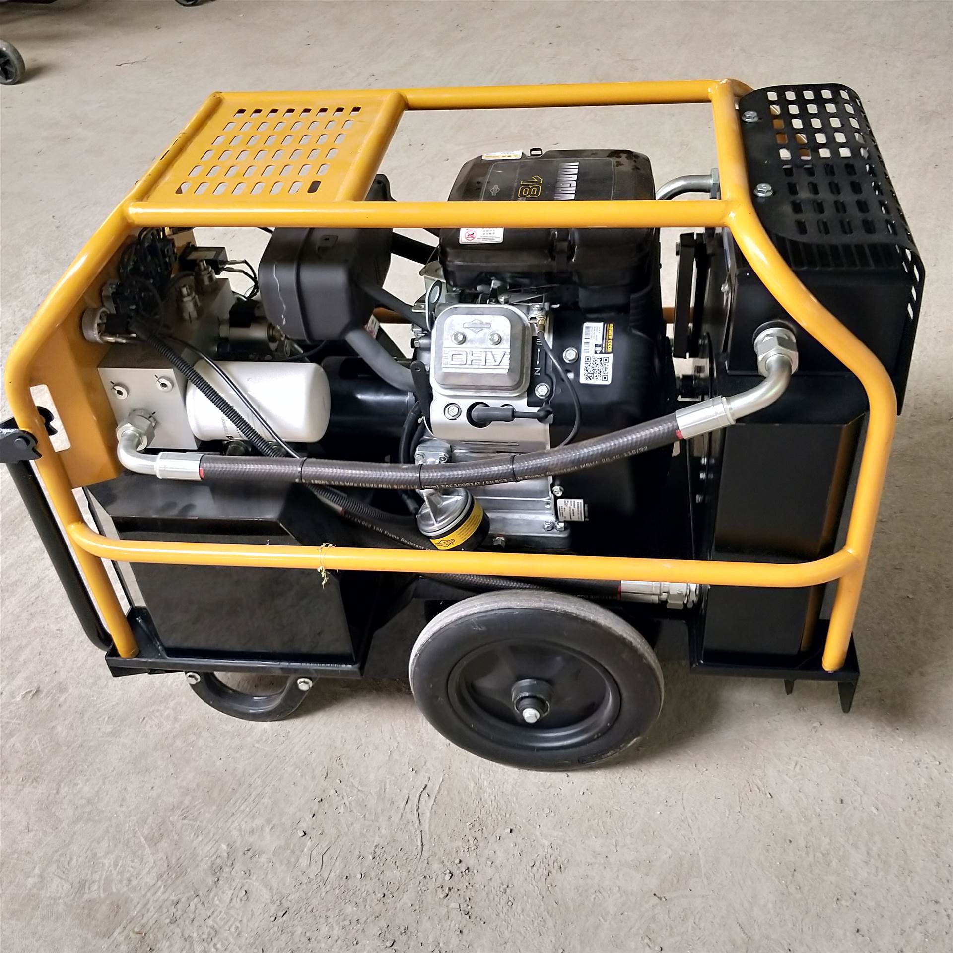 单双回路液压动力站 15马力汽油液压动力站 可定制液压动力站