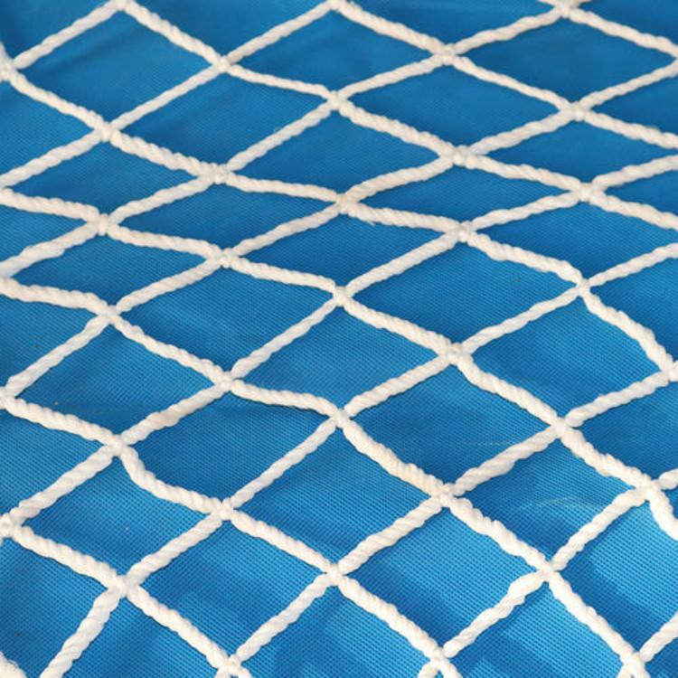 安全白网 乐园拓展训练网 登山尼龙水平兜网 安全网白色