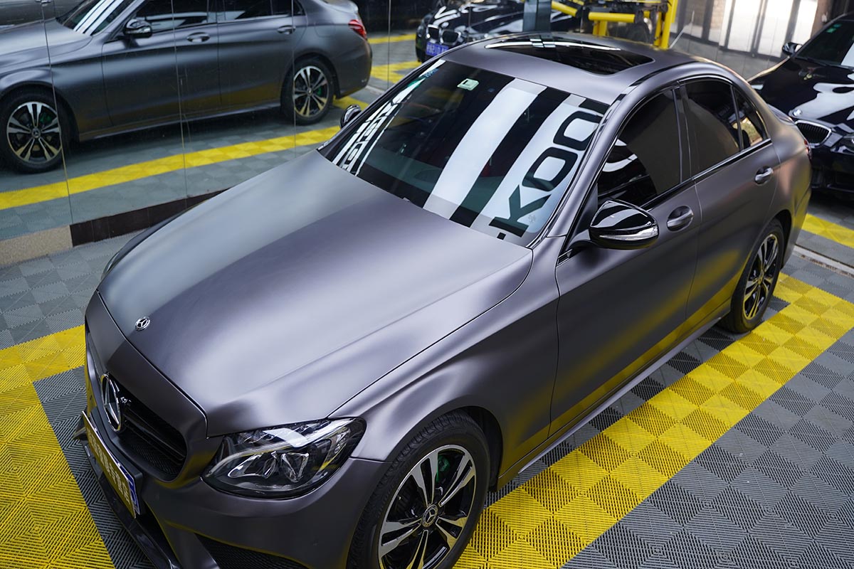 长沙汽车贴膜汽车改色膜长沙车身改色贴膜