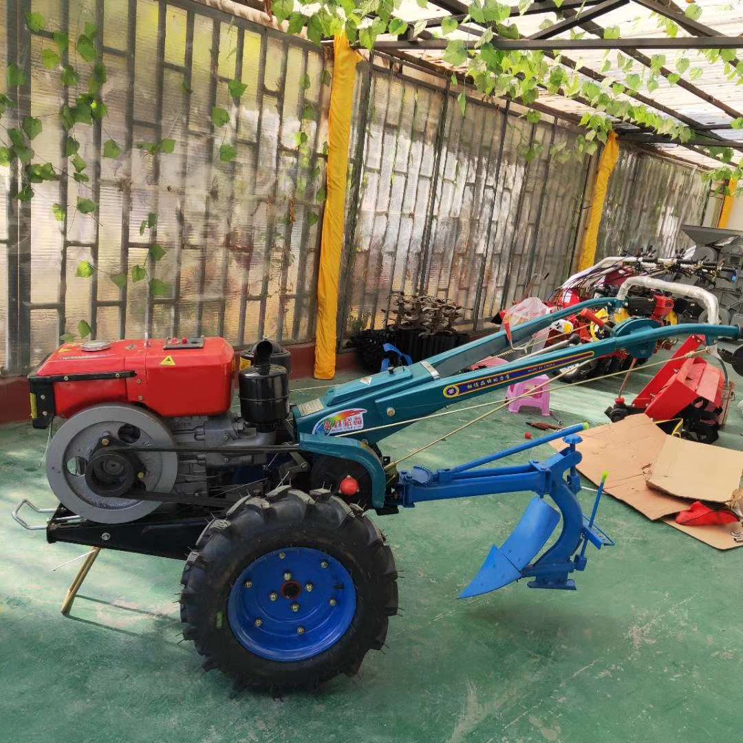 水冷柴油手扶旋耕机15马力手扶旋耕机柴油耕地机