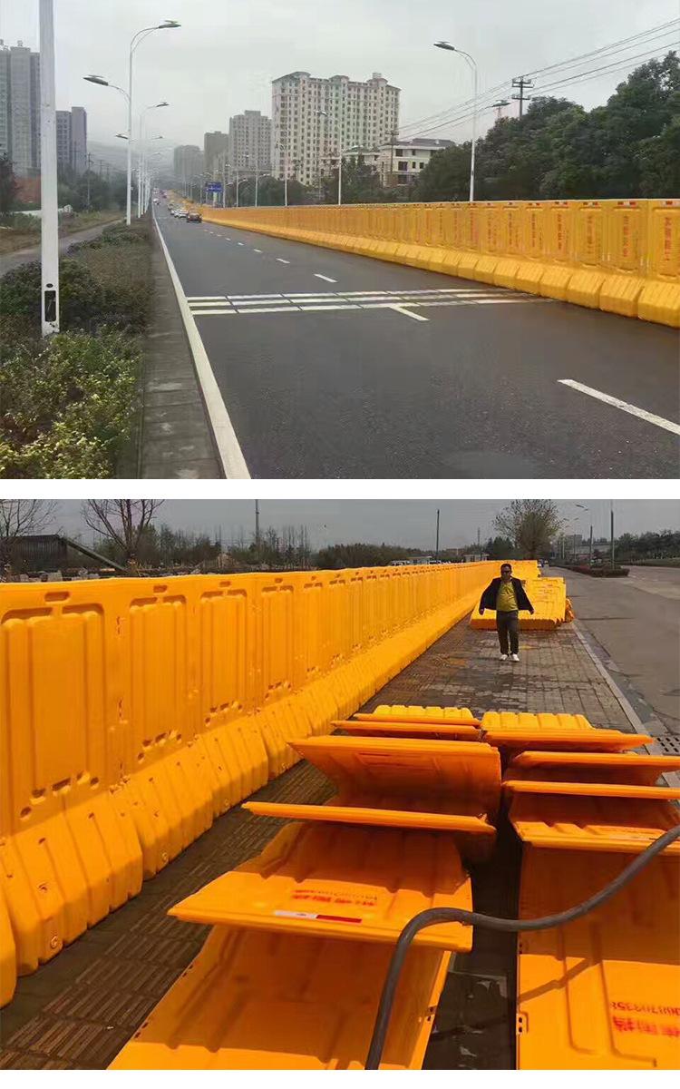 湛江麻章水马围挡 廉江三孔水马会心一笑