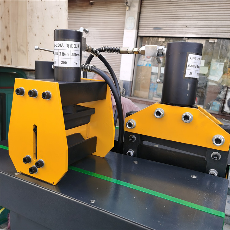 厂家直供 三合一铜排加工机 组合式母线排加工机 液压母排加工机