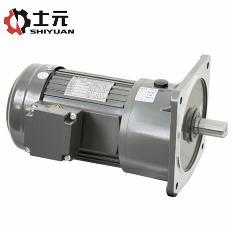 士元 200W小型齿轮减速马达 0.2KW齿轮电机