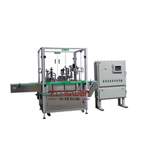 ZHY-DGW全自动单工位液体灌装旋盖机，单头定量灌装机，旋盖机企业