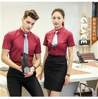 上海职业装衬衫定做 衬衫工作服定制
