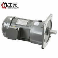 士元 200W小型齿轮减速马达 0.2KW齿轮电机