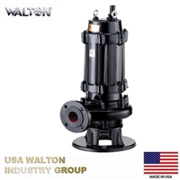 潜水泵，潜水抽渣泵，切割泵，无阻塞污水泵，带切割排污泵，美国WALTON沃尔顿排污泵厂家