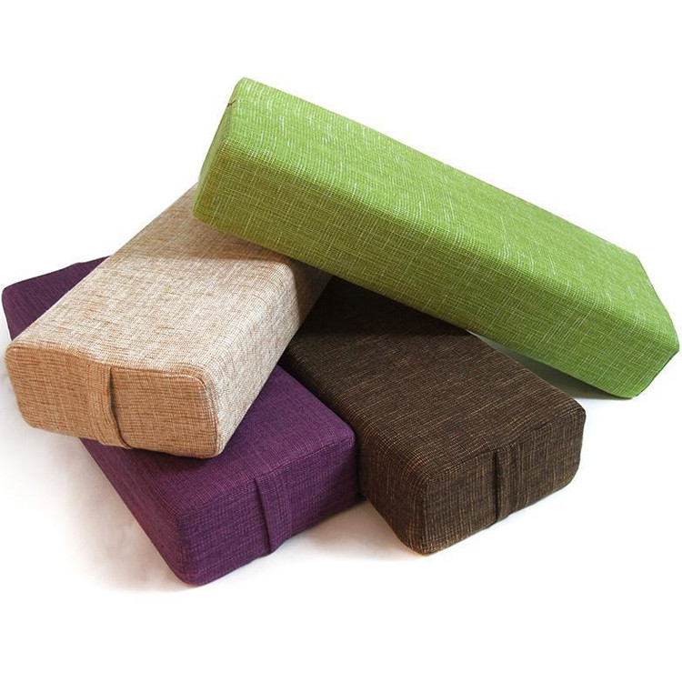 瑜伽枕健身 圆形护颈瑜伽靠枕 海绵抱枕 安心之选