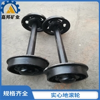 实心矿车轮对精工制造 嘉邦矿车轮对耐用