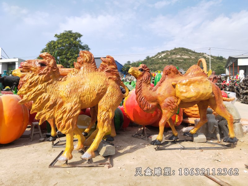 公园景观抽象骆驼