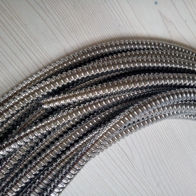金属柔性蛇形管10mm单扣不锈钢软管