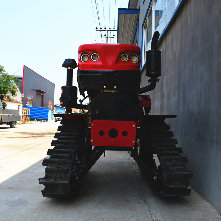 履带式水旱两用打地机 水冷柴油旱地微耕机