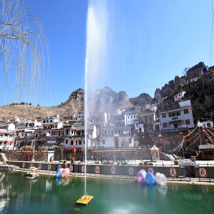 网红喊泉厂家免费技术指导厂家设计制作安装山东三喜