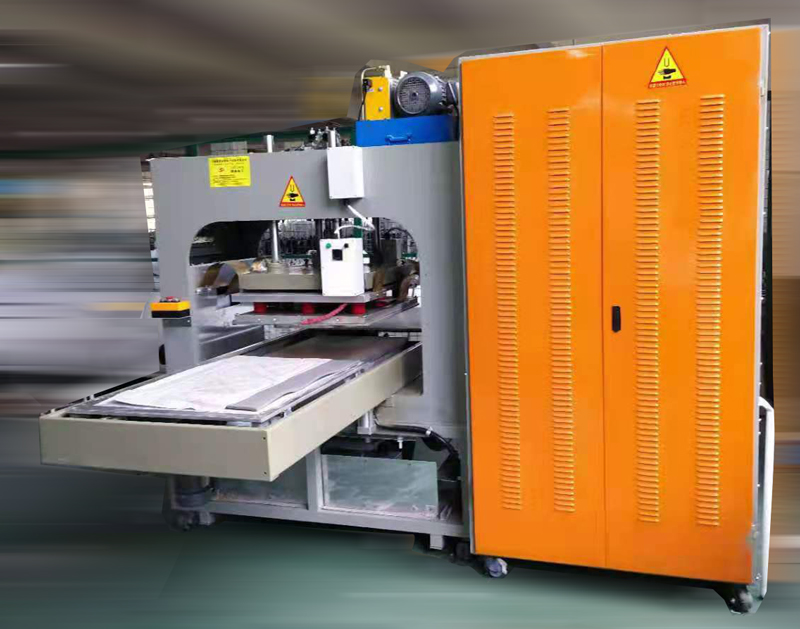 皮革坐垫压花高频机 皮革海绵压花机器 找工厂联宇机电