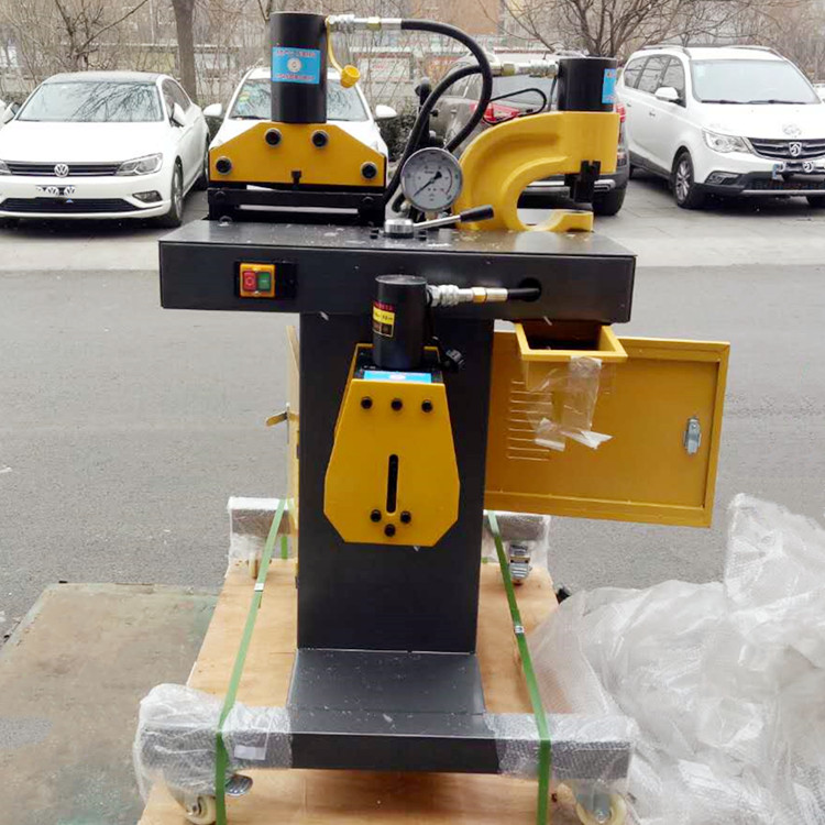 400液压钳母线加工机150多功能铜排加工设备切排平弯冲孔一体机