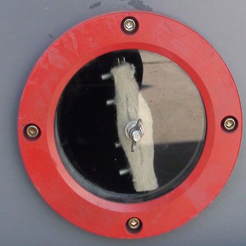 称重给煤机观察窗玻璃 给煤机观察孔玻璃