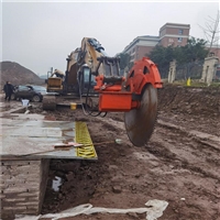 岩石锯 大直径矿山采石隧道 石材切割锯 钢筋混凝土切割锯