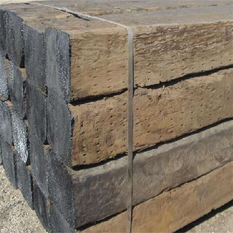 昆明火车轨道枕木松木桥枕铁路垫木勘仁厂家供应