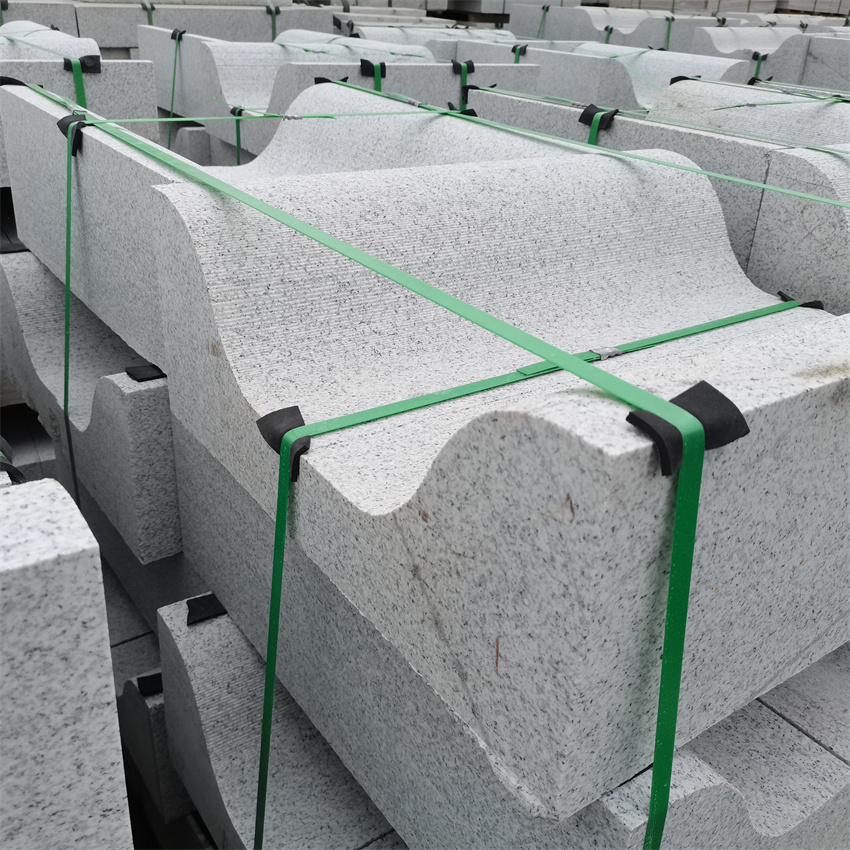 机切面花岗岩 芝麻白路沿石