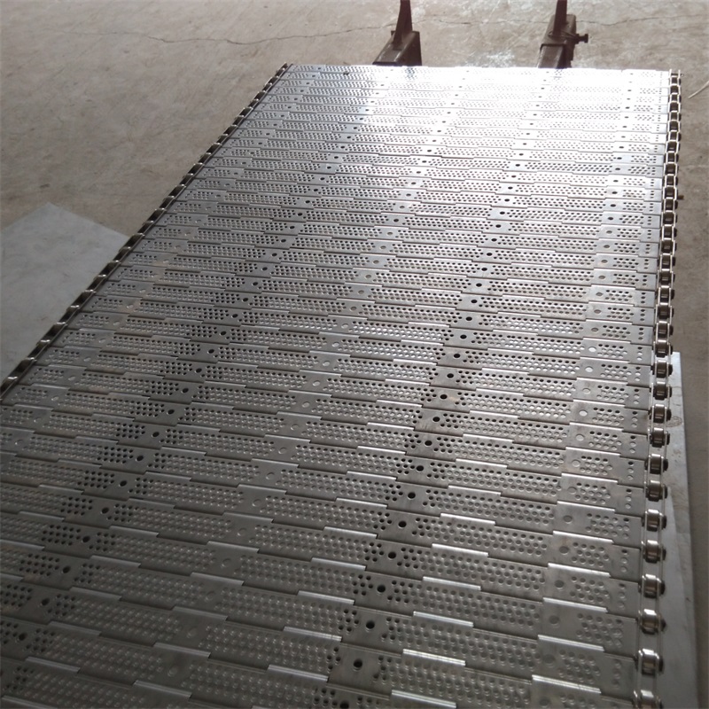 耐高温不锈钢链板定做杀菌机不锈钢输送链板