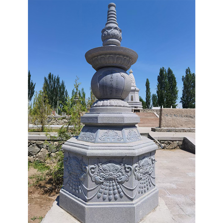 出售石雕石塔佛塔 园林景观石佛塔 舍利塔