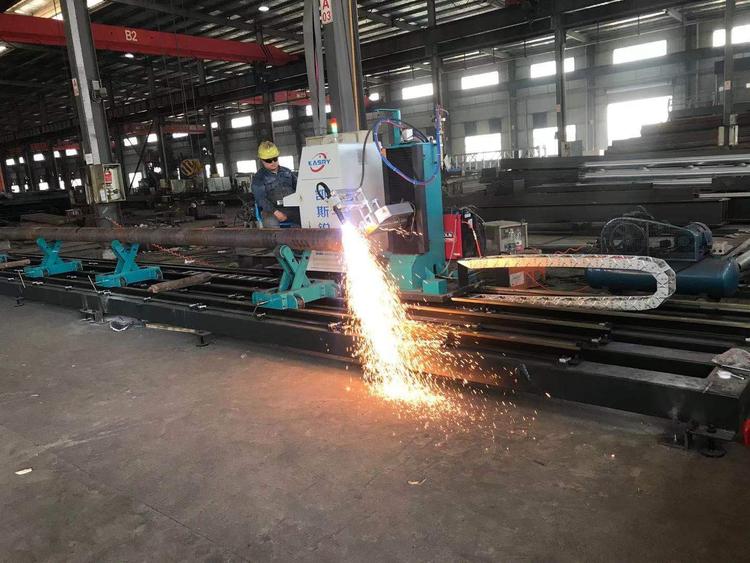 圆管相贯线切割机 不锈钢管切割机 自动数控切管机