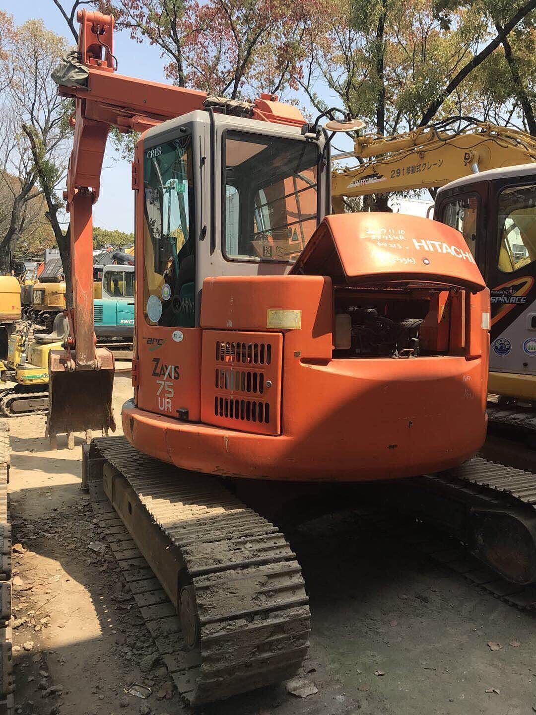 日立75us挖掘机原装进口手续齐全质保