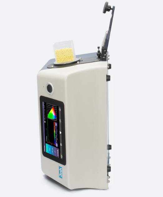 三恩驰纯彩电容触摸屏YS6060台式分光测色仪