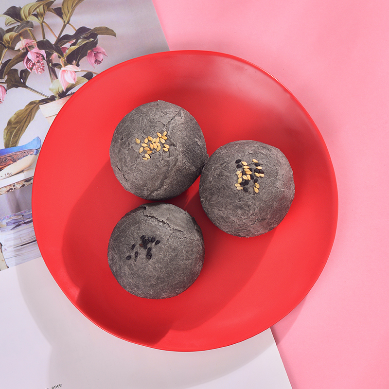 东莞麦轩月饼 黑皮蛋黄酥礼盒375g