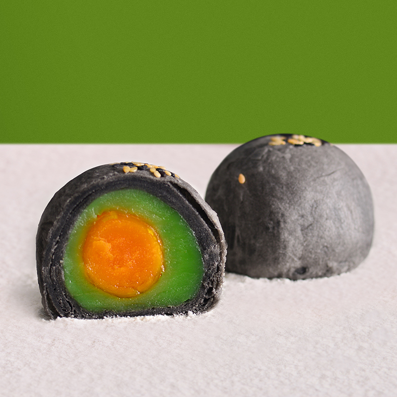 东莞麦轩月饼 黑皮蛋黄酥礼盒375g