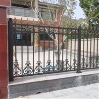 北京铁艺防护栏厂家 小区围栏制作 牌楼加工安装