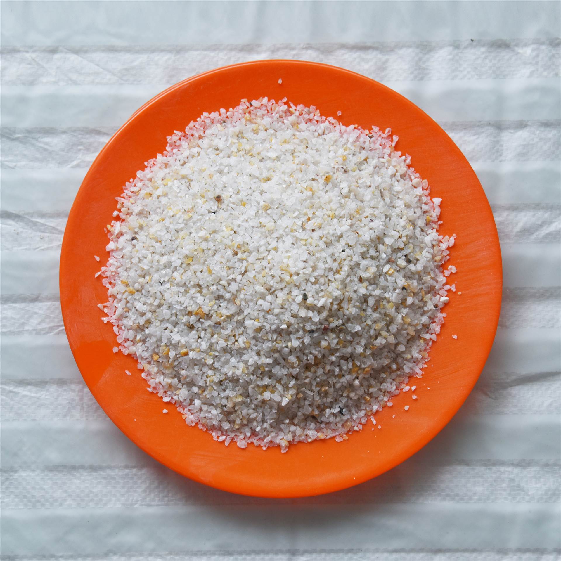 邦达供应高纯度石英砂滤料喷砂炉料用净水处理材料石英砂