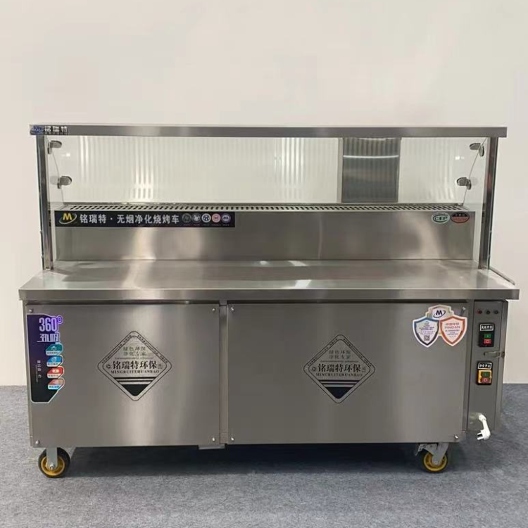 平吸烟烧烤净化车无烟烧烤净化车环保无烟净化烧烤炉