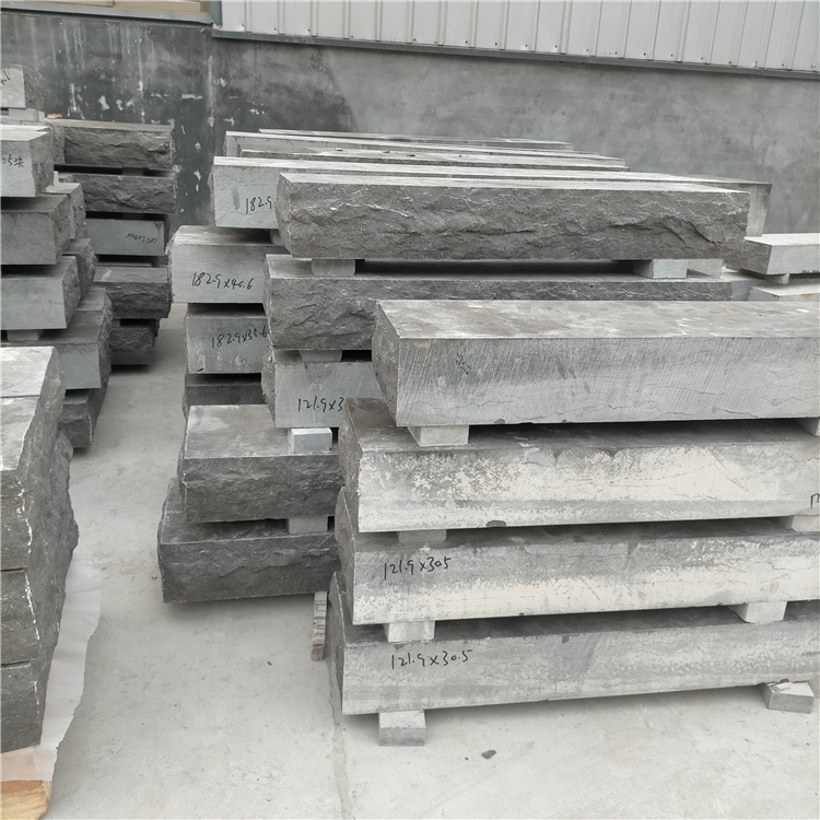 青石光面80厚哑光面青石板加工