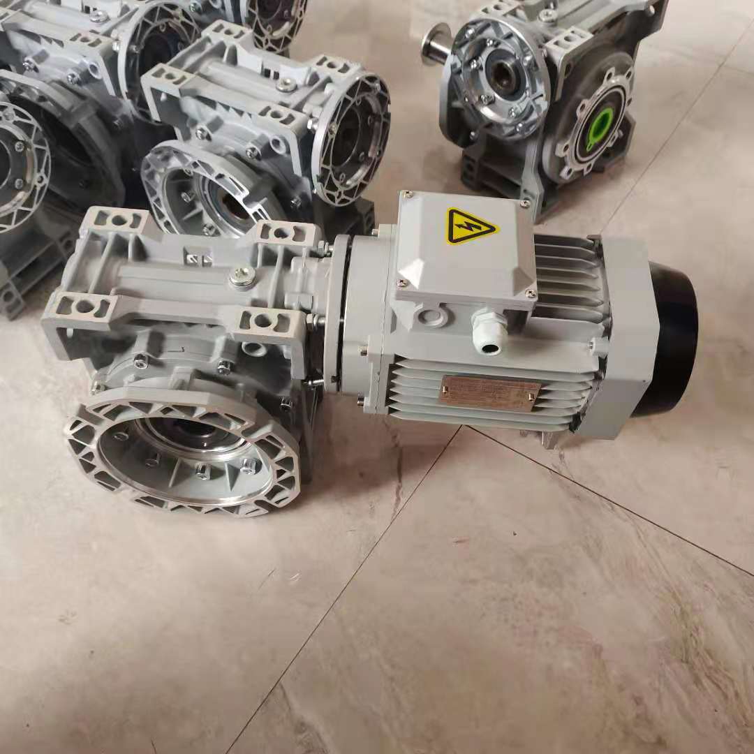 nmrv蜗轮蜗杆减速机 rv050铝合金机壳蜗轮减速机 自动化机械用