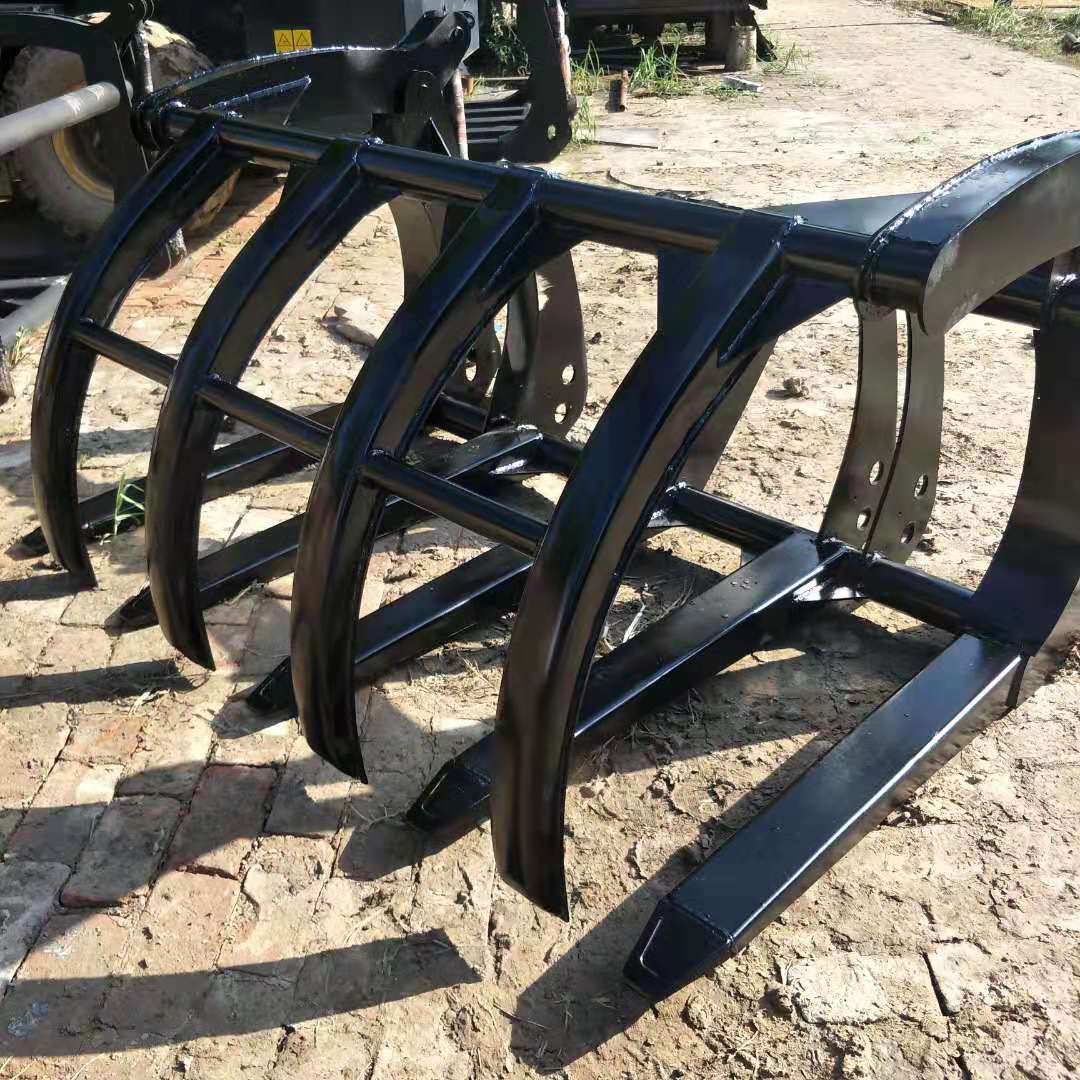 装载机改装叉车 铲车叉车一机两用 铲车叉子 托叉 光伏叉 草叉子