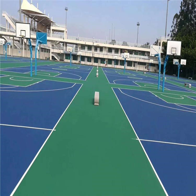 普奥斯体育厂家主营硅pu面漆硅pu乒乓球场绿色环保