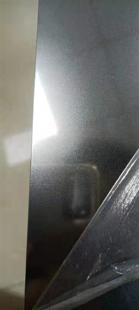 镜面苹果砂香槟金不锈钢装饰板