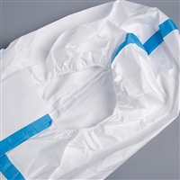 无纺布防护服 一次性医用防护服 连体压胶条隔离衣 厂家直供