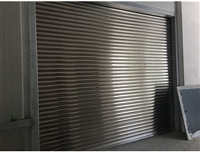 车库别墅不锈钢卷闸门 自动电动手动卷帘门卷闸门 家用电动防盗卷帘门门定制