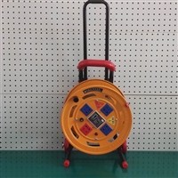 移动电缆盘 工地用单相电缆收纳电缆盘 电线放线盘 小车型电缆收纳盘 带漏电开关电缆盘