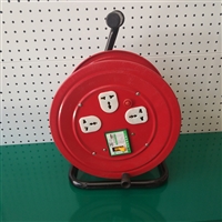 移动电缆盘300 工地用单相电缆收纳电缆盘 电线放线盘 小车型电缆收纳盘 带漏电开关电缆盘