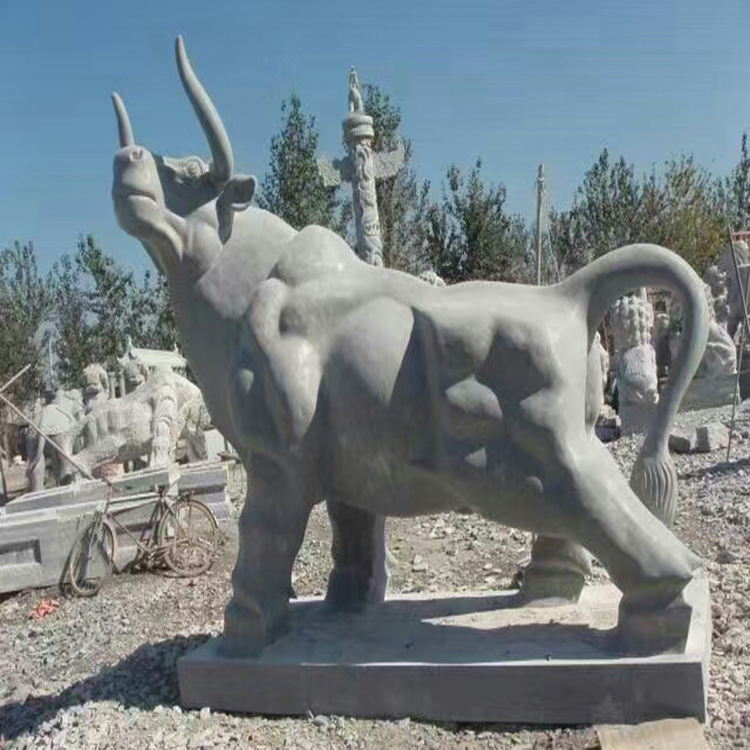 供应青石石雕牛生肖石雕石牛艺博石雕石雕牛价格石雕牛厂家