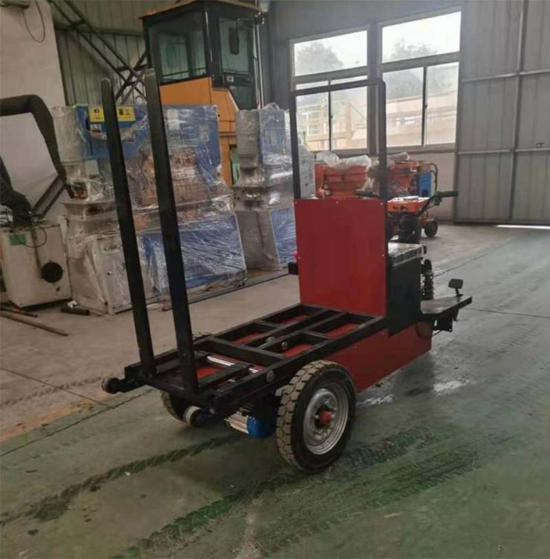 豫龙工地电动拉砖车 工地上砖电动车  电动叉砖车