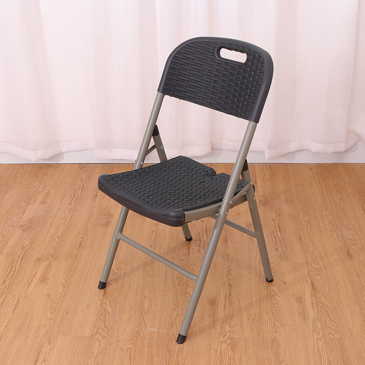 便携式折叠椅户外便携式折叠靠椅简易家具折叠椅折叠椅批发hdpe塑料