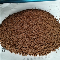 吉林高含量锰沙滤料 天然锰砂滤料粒径选择