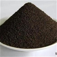 锰砂图片 除铁锰砂滤料多少钱一吨 荣茂