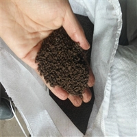 除铁锰锰沙滤料 水处理滤料锰沙滤料规格齐全 量大从优 荣茂